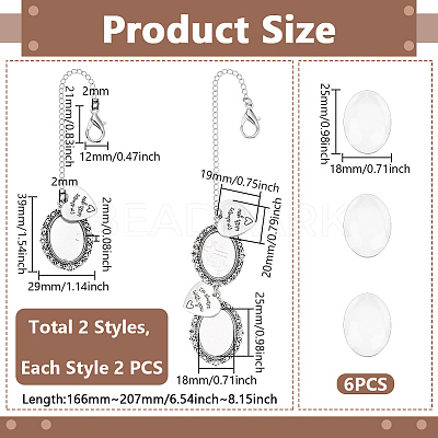 Alloy Pendant Decoration HJEW-UN00059-1