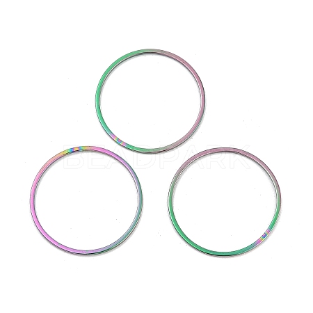 Ion Plating(IP) 304 Stainless Steel Linking Ring STAS-S079-13-B05-M-NF-1