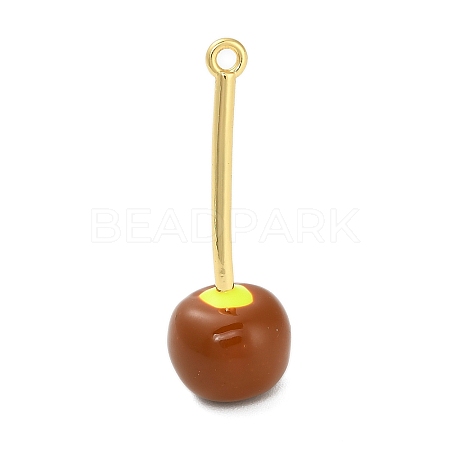 Halloween Brass Enamel Pendants KK-F915-01H-G01-1
