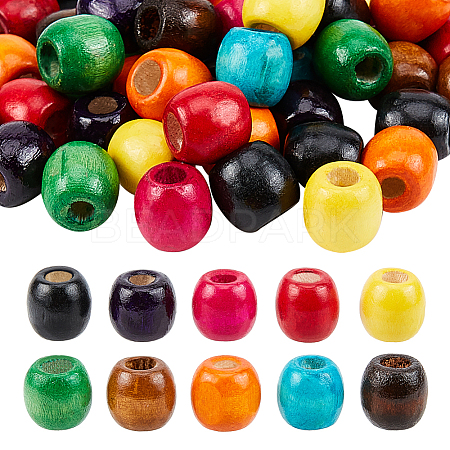 Natural Wood Beads WOOD-PH0008-73-1