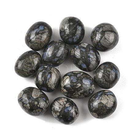 Natural Glaucophane Beads G-G348-01B-43-1