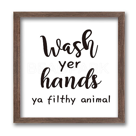 Chemical Fiber Oil Canvas Wall Art HJEW-FG0001-04I-1