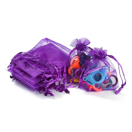 Organza Gift Bags with Drawstring OP-R016-7x9cm-20-1