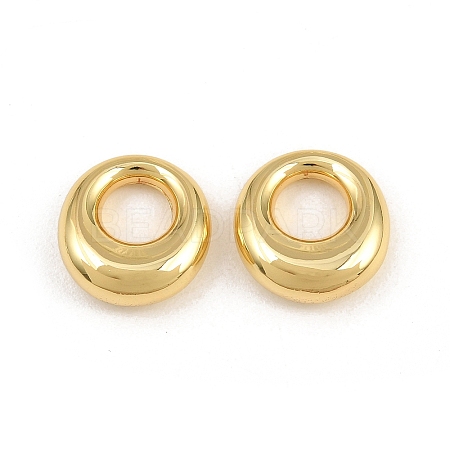 Brass European Beads KK-CBA78C7-33C-G-1