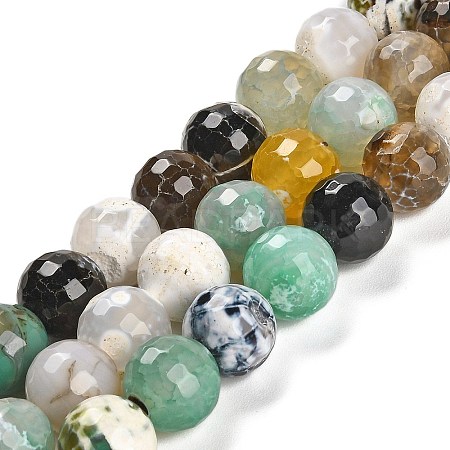 Natural Agate Beads Strands G-L595-A01-01D-1