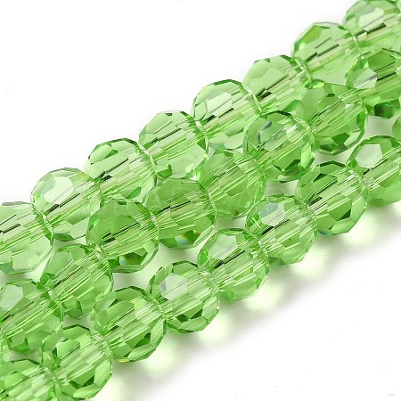 Transparent Glass Beads EGLA-A035-T6mm-D09-1
