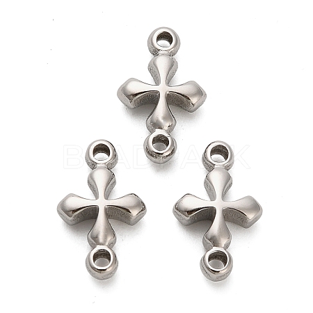 304 Stainless Steel Connector Charms STAS-B111-10P-1