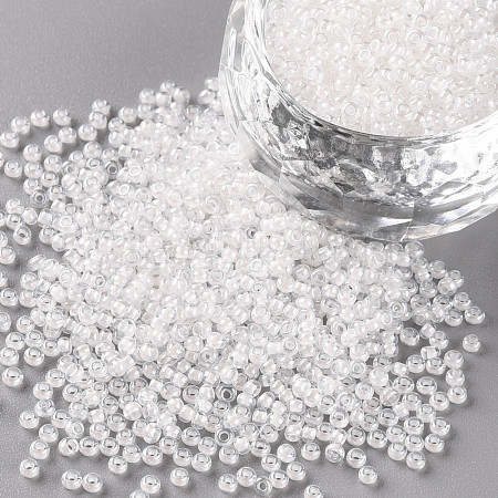 11/0 FGB Grade A Transparent Glass Seed Beads X-SEED-N001-F-238-1