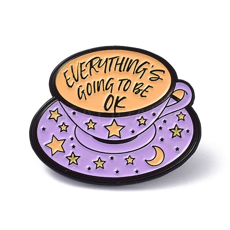 Everything's Going To Be Ok Enamel Pin JEWB-C008-20EB-1