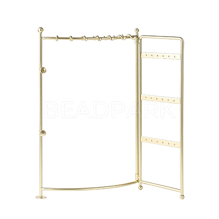 Rectangle Iron Jewerly Display Stands for Earrings & Necklaces PW-WG41EAD-01-1