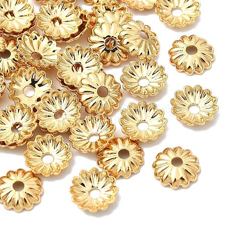 SHEGRACE Brass Beads Caps XGRPCU482-285G-1
