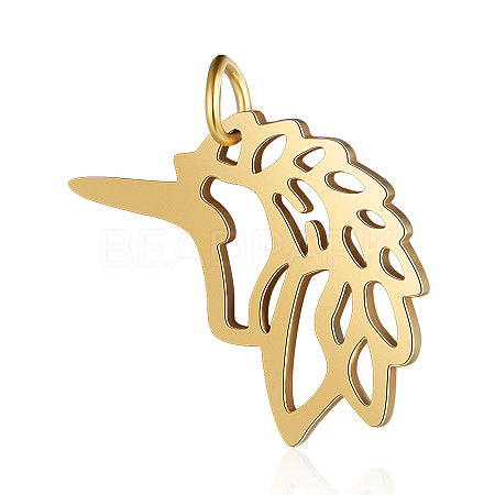 201 Stainless Steel Pendants STAS-S105-T560D-2-1