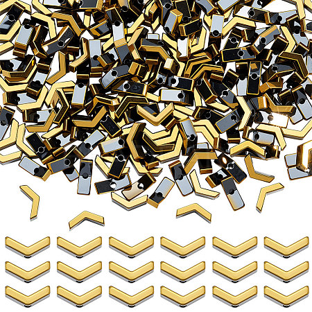 350Pcs Electroplated Synthetic Non-magnetic Hematite Beads Strands G-SC0003-65A-1