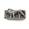 304 Stainless Steel Slide Charms STAS-F356-15AS-07-1
