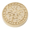 Christmas Series Wax Seal Brass Stamp Head AJEW-M037-01G-24-2