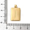 304 Stainless Steel Pendants X-STAS-L022-306G-06-3