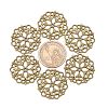 Tibetan Style Filigree Joiners Links TIBE-A11623-AB-FF-2
