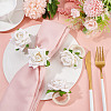6Pcs Jute Braided Napkin Rings DJEW-CP0001-20B-6