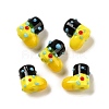 Handmade Lampwork Bumpy Beads Strands LAMP-U001-01B-1-2