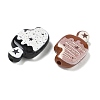 Printed  Opaque Acrylic Beads AC-CBABAE0-03-2