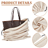 2Pcs 2 Colors Dustproof Faux Suede Packing Drawstring Bags TP-CL0001-01B-6