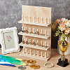 Wood Finger Ring Organizer Display Holder Set RDIS-WH0020-03-4