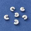 Brass Crimp Beads Covers FIND-Z039-07B-S-2