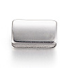 Tarnish Resistant 304 Stainless Steel Slide Charms STAS-F150-007P-1