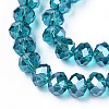 Electroplate Glass Beads Strands EGLA-A034-T1mm-A33-2