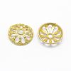 Brass Bead Caps KK-K185-53B-RS-2