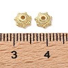 Brass Bead Caps KK-C260-03G-2