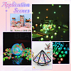 4Sets Luminous Lucky Star Origami Paper DIY-SC0027-36C-5