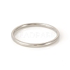 201 Stainless Steel Plain Band Rings X-RJEW-G107-1.5mm-7-P-2
