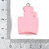 UV Plating Opaque Resin Pendants RESI-R458-04C-3