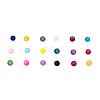 18 Colors Transparent Glass Beads FGLA-JP0001-02-6mm-2