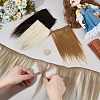 4Pcs 4 Styles Goat Hair Doll Wig Hair DIY-PH0029-15A-3
