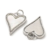 Brass Micro Pave Clear Cubic Zirconia Pendants X-KK-L211-015P-01-2