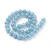 Natural White Jade Beads Strands G-G051-R1-10mm-2