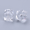 Transparent Acrylic Beads X-TACR-Q259-6mm-V01-3