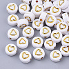 Plating Acrylic Beads LS-PACR-Q112-08-1