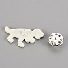 Spray Painted Alloy Brooches X-JEWB-S011-133-RS-3