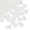 Frosted Transparent Acrylic Beads X1-OACR-P029-04B-01-2