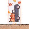 5 Yards Thanksgiving Day Printed Polyester Wired Ribbon OCOR-K009-01C-3