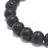 Om Mani Padme Hum Mala Beads Bracelet BJEW-JB08576-5