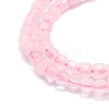 Natural Rose Quartz Beads Strands G-P457-B01-50-2