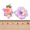 Resin Pendants RESI-I347-04P-04-3
