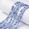 Electroplate Glass Beads Strands EGLA-A034-J6mm-F06-1
