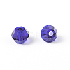 Faceted Bicone Imitation Crystallized Crystal Glass Beads X-G22QS072-2