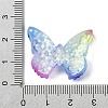 Spray Painted Resin Decoden Cabochons RESI-C045-07A-3