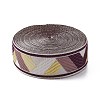 Ethnic Style Embroidery Polycotton(Polyester Cotton) Ribbons OCOR-WH0066-55B-2
